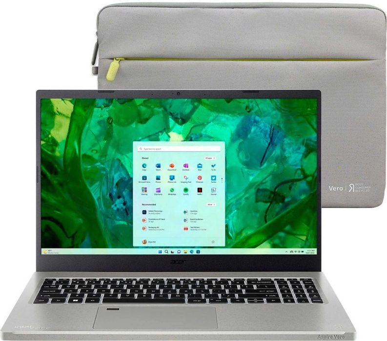 Acer Vero i5-1335U 8/512SSD/FullHD IPS/Backlit (⌨️💡)/Cobblestone+Чехол