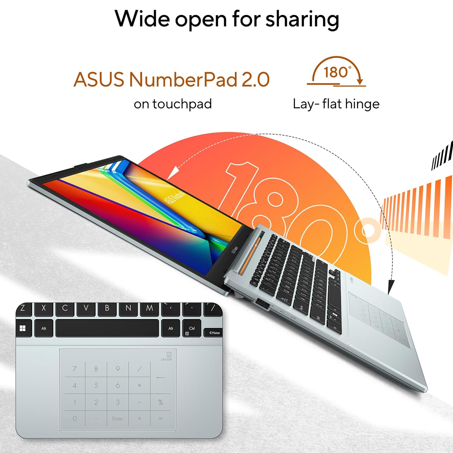 Asus VivoBook Ryzen3-7320 8/256SSD/FullHD WV/GreyGreen -