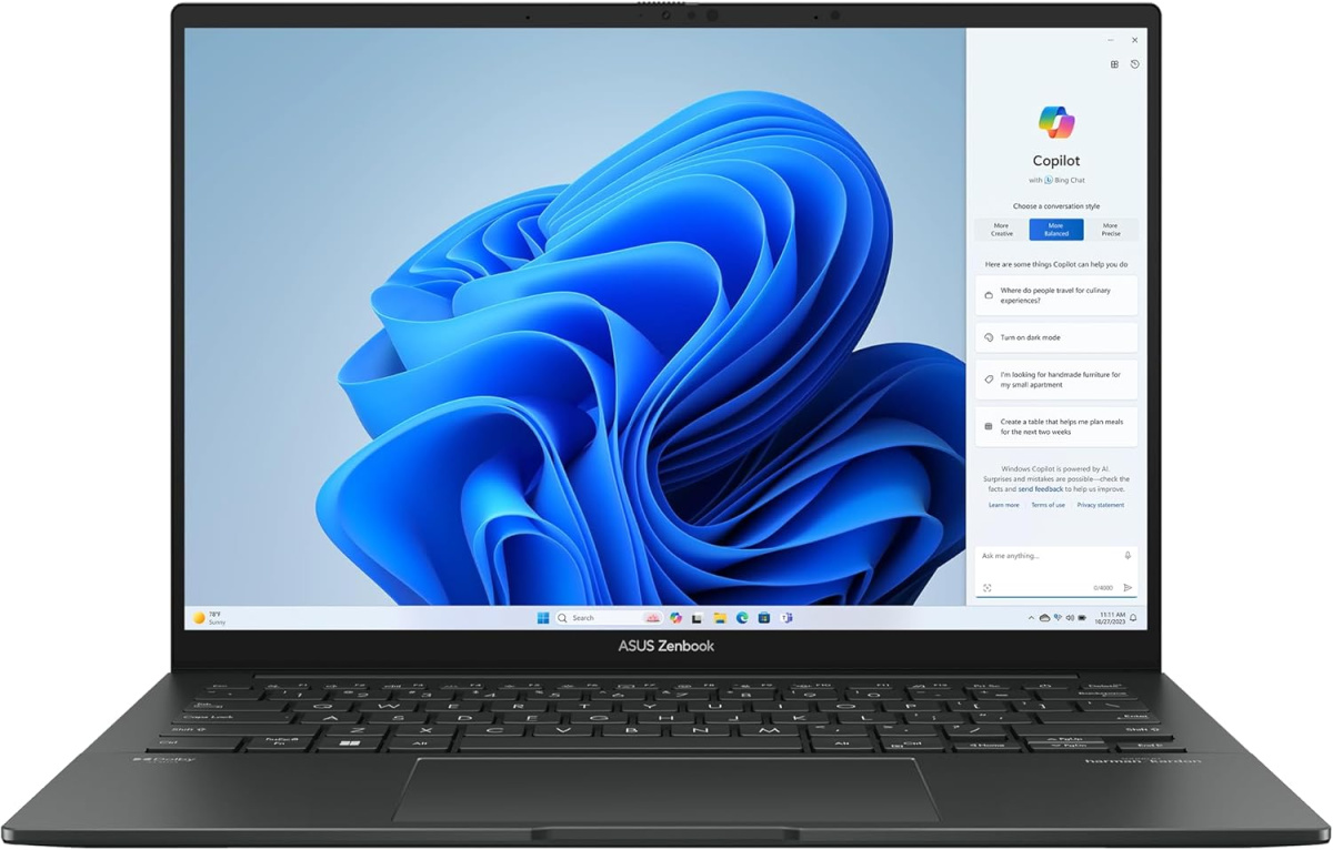 Asus ZenBook Q415 Core Ultra 5-125H 8/512SSD/14.0” OLED WUXGA/Touchscreen/JasperGrey -