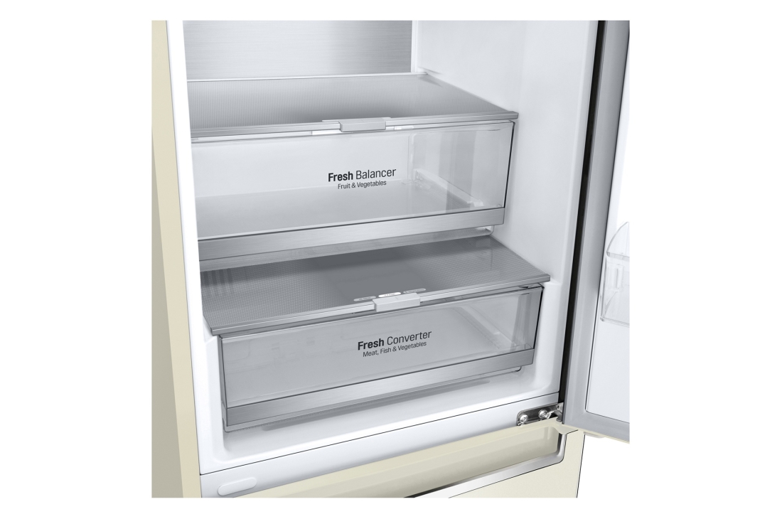 Холодильник LG GC-B459SECL Объем 340 л Beige