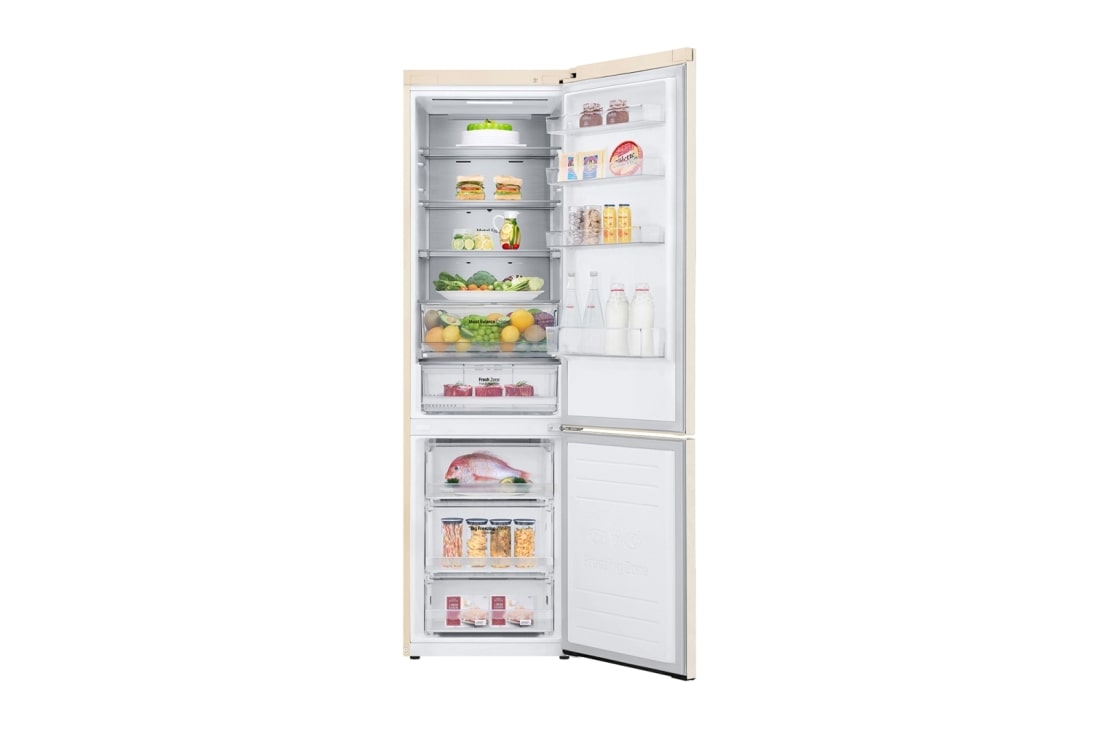 Холодильник LG GC-B509SESM Объем 384 л Beige