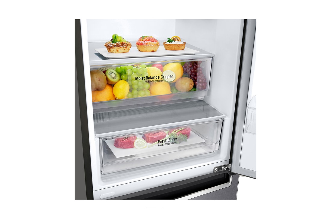 Холодильник LG GC-B459MLWM Объем 340 л Dark Grey