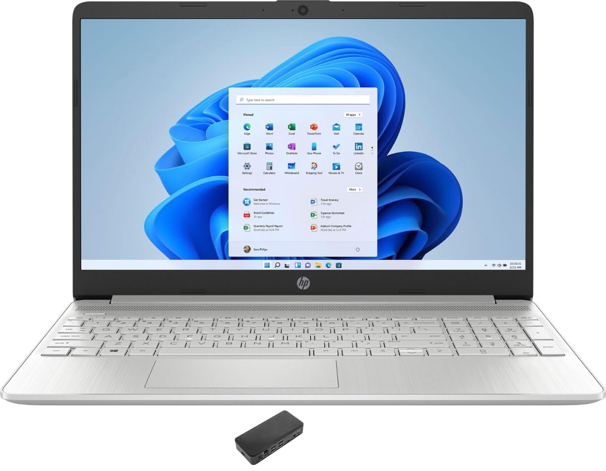 HP 15 QuadCore N4120 4/256SSD/Silver