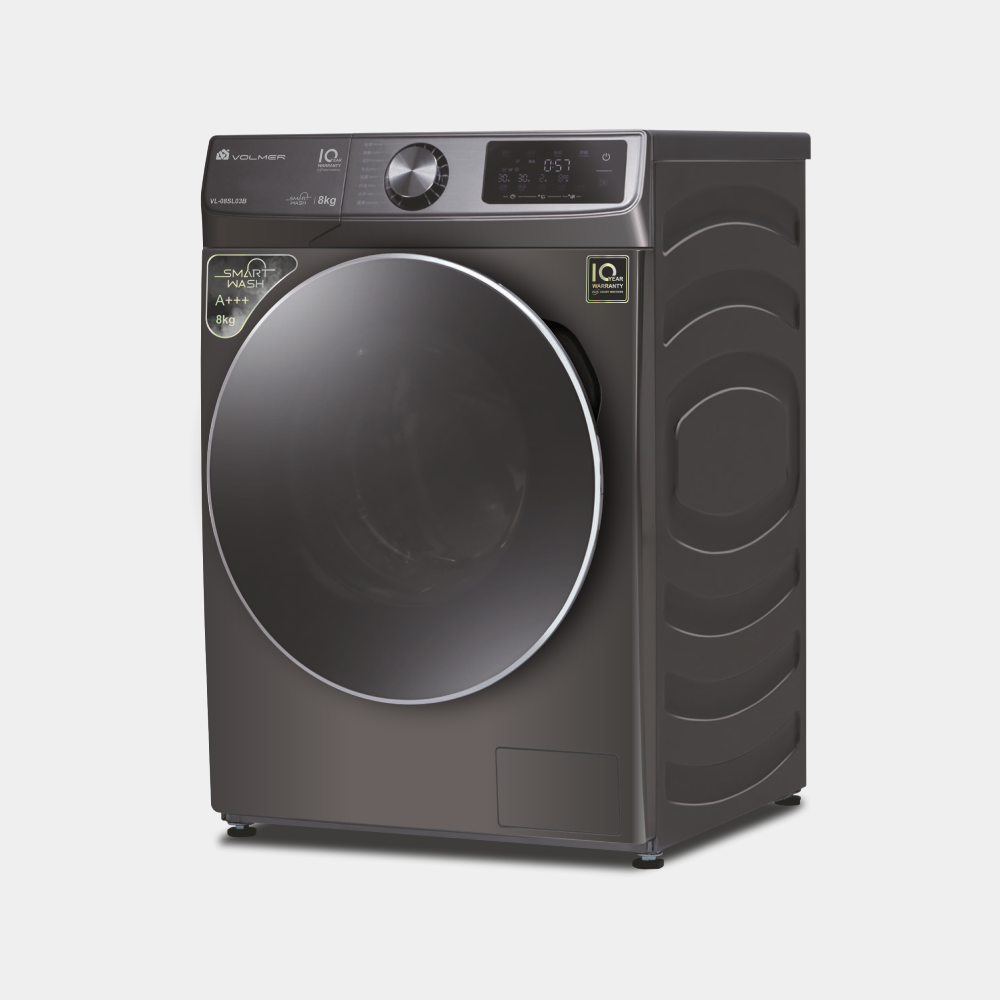 Стиральная машина VOLMER VL-08SL03B (8кг) Grey
