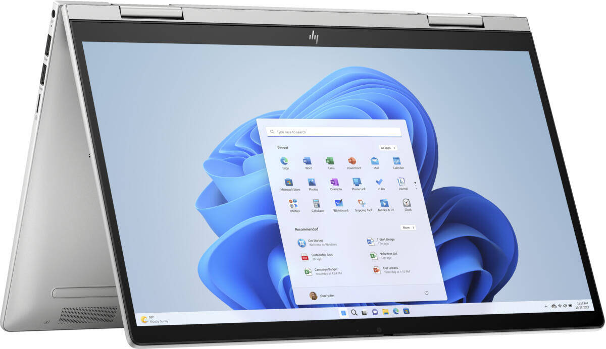 HP Envy x360 Core Ultra 5-120U (14-pokoleniya) 8/512SSD/14.0” FullHD IPS/Touchscreen/Silver