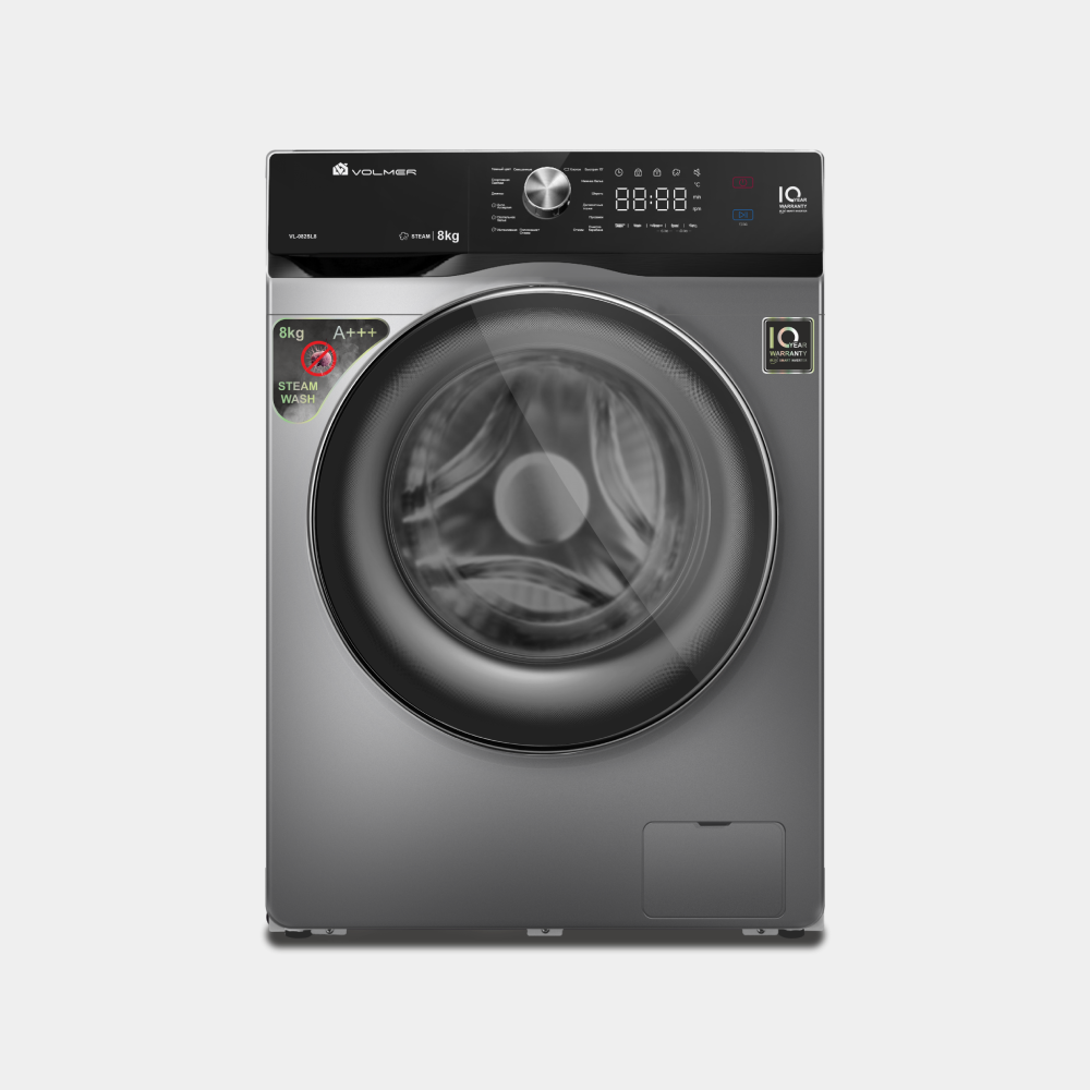 Стиральная машина VOLMER VL-082SL8 (8кг) Grey