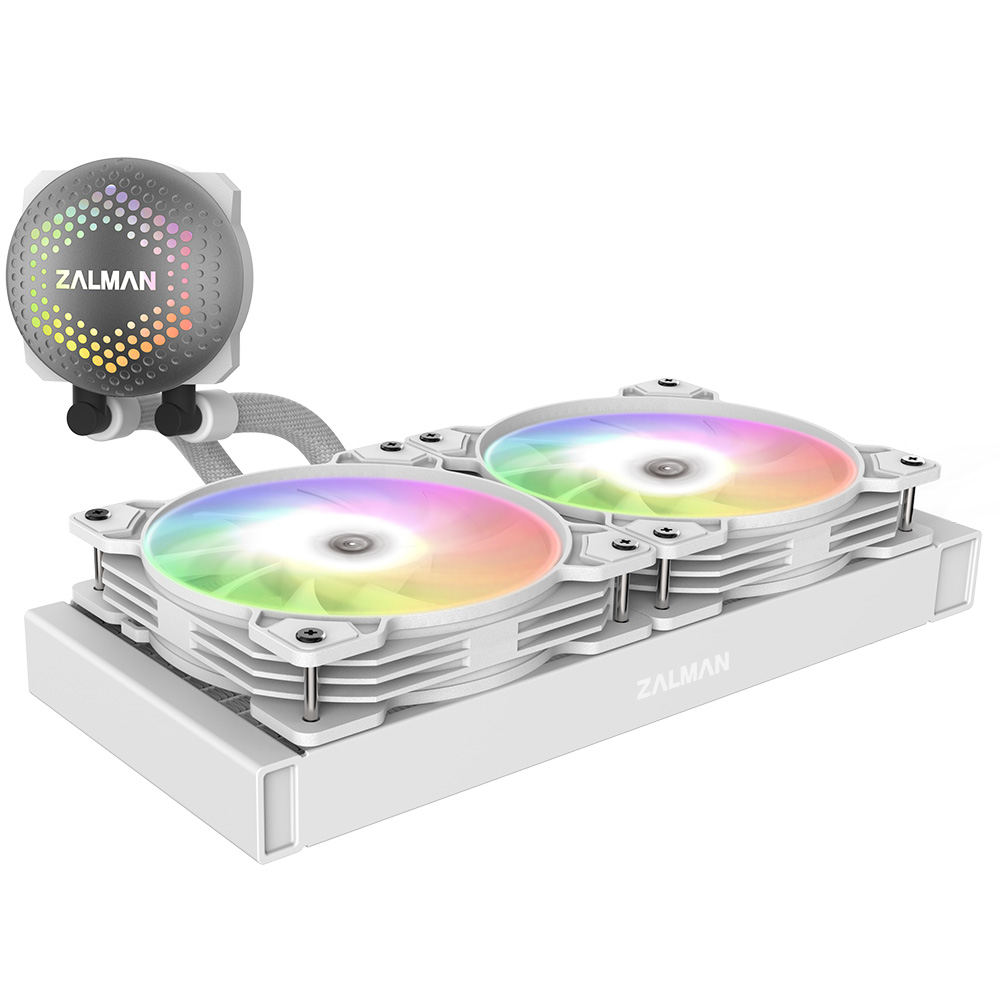 Система жидкостного охлаждения Zalman ALPHA 28 ARGB (White) 2066, 2011-V3, 2011, 1200, 115X, 1700, AM4, AM5