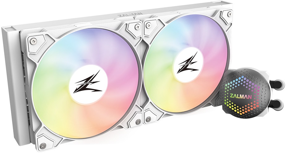 Система жидкостного охлаждения Zalman ALPHA 28 ARGB (White) 2066, 2011-V3, 2011, 1200, 115X, 1700, AM4, AM5