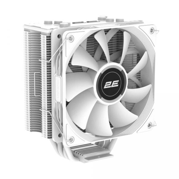 Процессорный кулер 2E GAMING Air Cool ACN120W-ARGB, LGA1700, 1200, 115x, 1366, AM5, AM4, AM3, AM3+, AM2 ,AM2+, FM2, FM1 4pin PWM, 3pin +5VARGB, TDP 180W