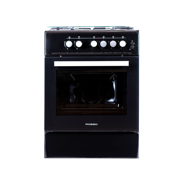 Газовая плита ROSSO KABSA PRIME 40BL Black