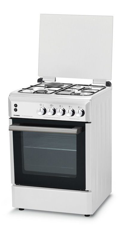Газовая плита ROSSO KABSA 31W White