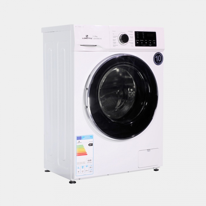 Стиральная машина Loretto LW-6006W White 6кг BLDC-INVERTER