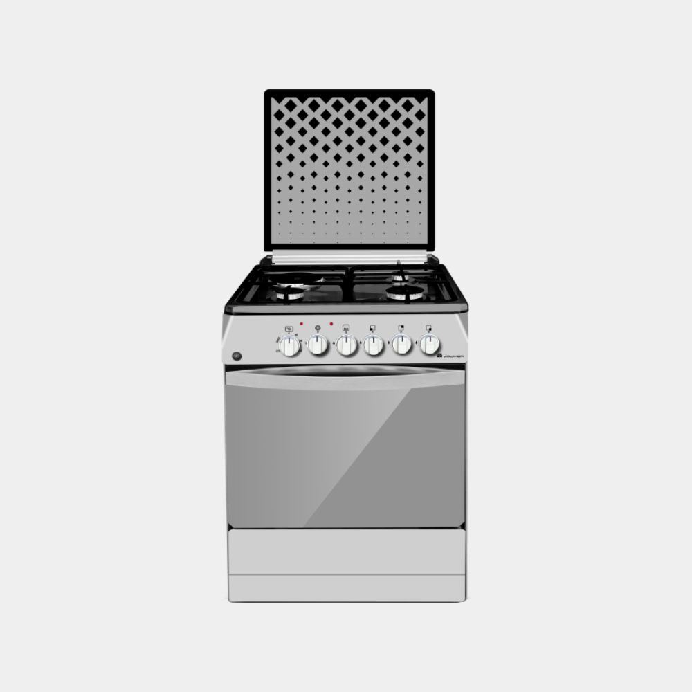 Газовая плита VOLMER-3105BL , чугунная