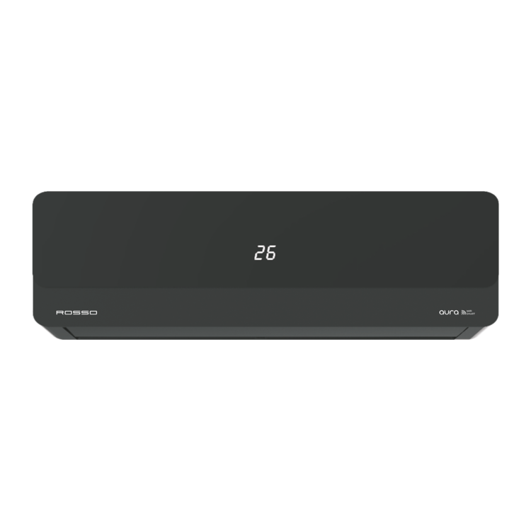 Кондиционер ROSSO AURA 12 Wi-Fi SMART Black