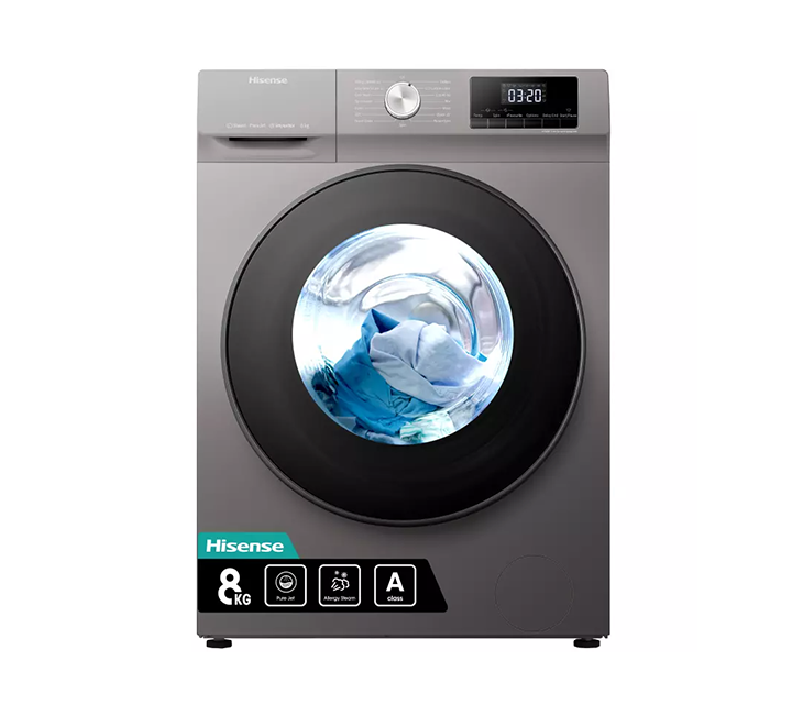 Стиральная машина Hisense WDQA8014EVJMT 8/5 кг BLDC Inverter Grey