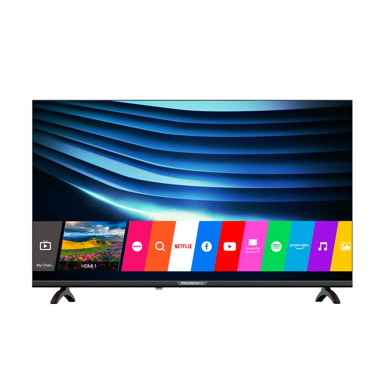 Смарт-телевизор Rosso 55GX One 55" Black