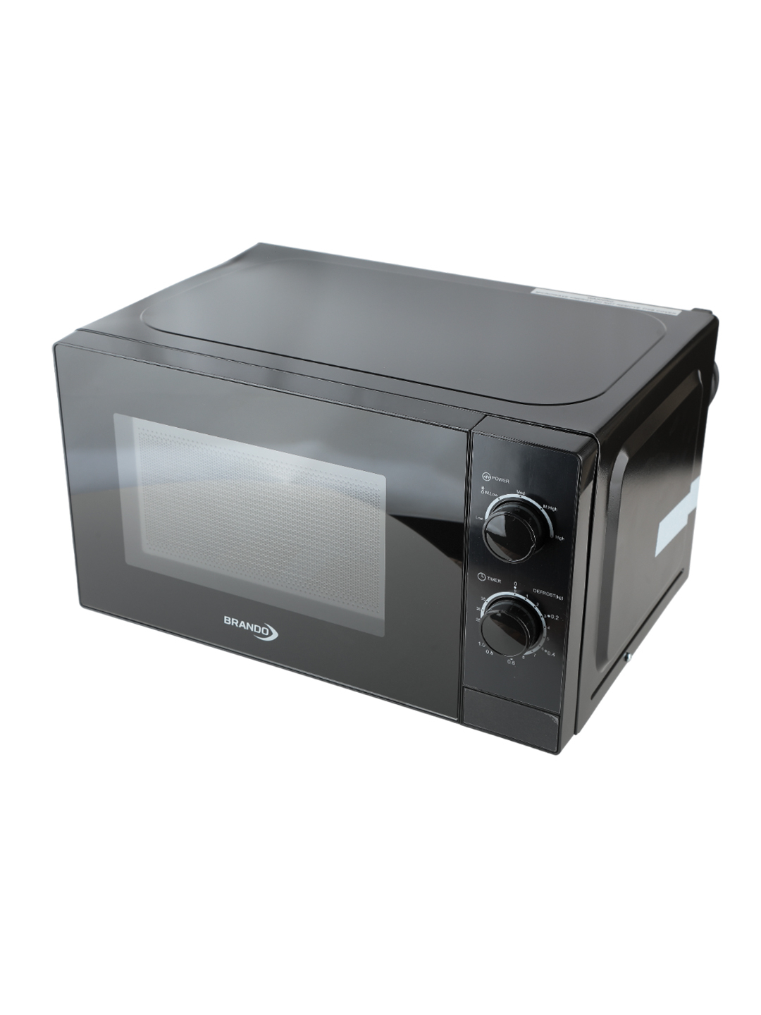 Mikroto‘lqinli pech Brando BRA-MM720CBU Black 20L