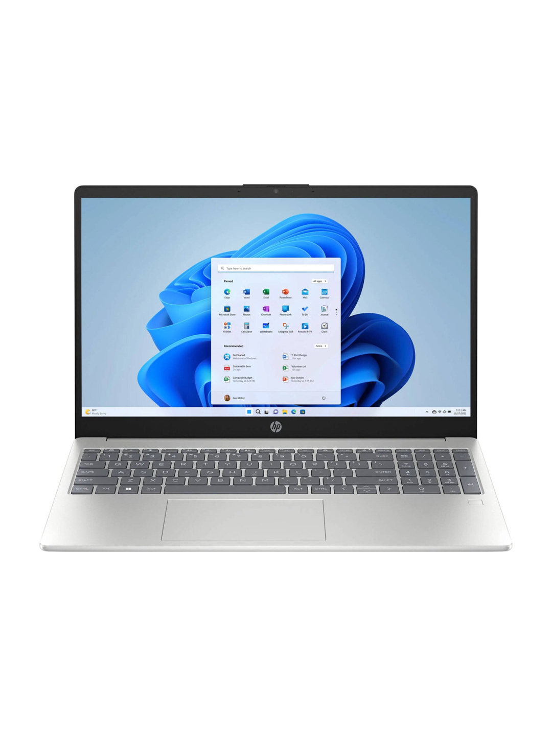 HP 15 i3-N305 8/256SSD/FullHD IPS/FingerPrint/Silver