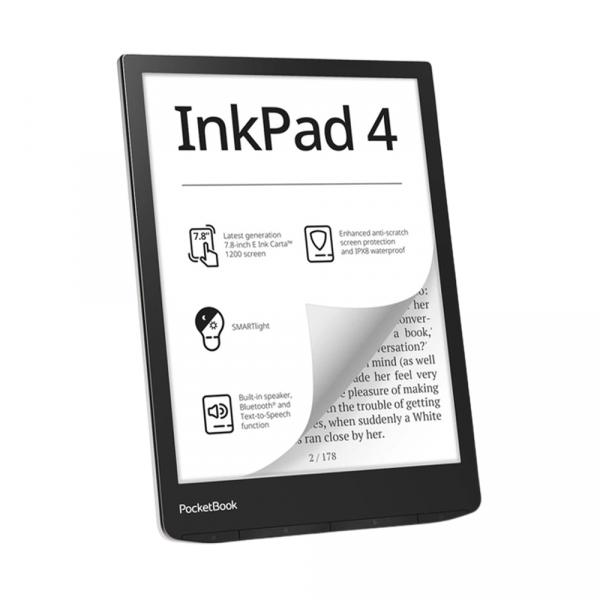 Электронная книга PocketBook 743G InkPad 4, Stardust Silver