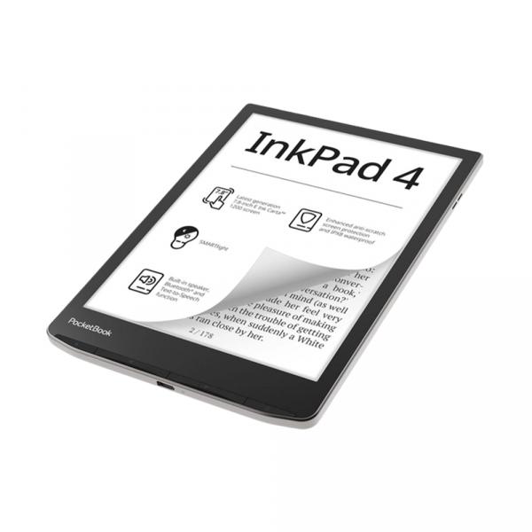 Электронная книга PocketBook 743G InkPad 4, Stardust Silver