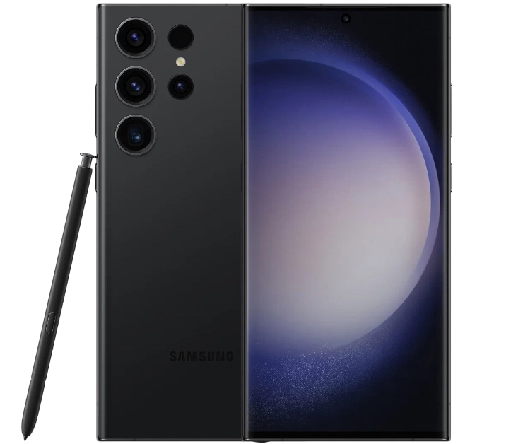 Смартфон Samsung Galaxy S23 Ultra 12/256 ГБ, черный фантом