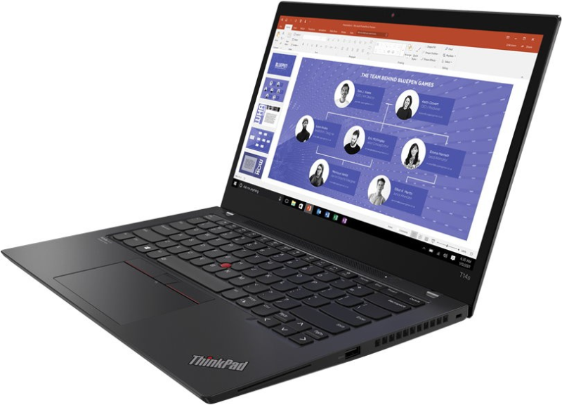 Ноутбук Lenovo ThinkPad T14s (20WM009RRT) / i7-1165П7 / 16GB / SSD 512GB / Windows 10 Pro / 14", черный