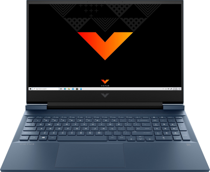 Ноутбук HP Victus 16-e0111ur (5D5F4EA) / AMD R5-5600H / 16GB / SSD 512GB / RTX3060 6GB / Windows 11 Home / 16.1", синий