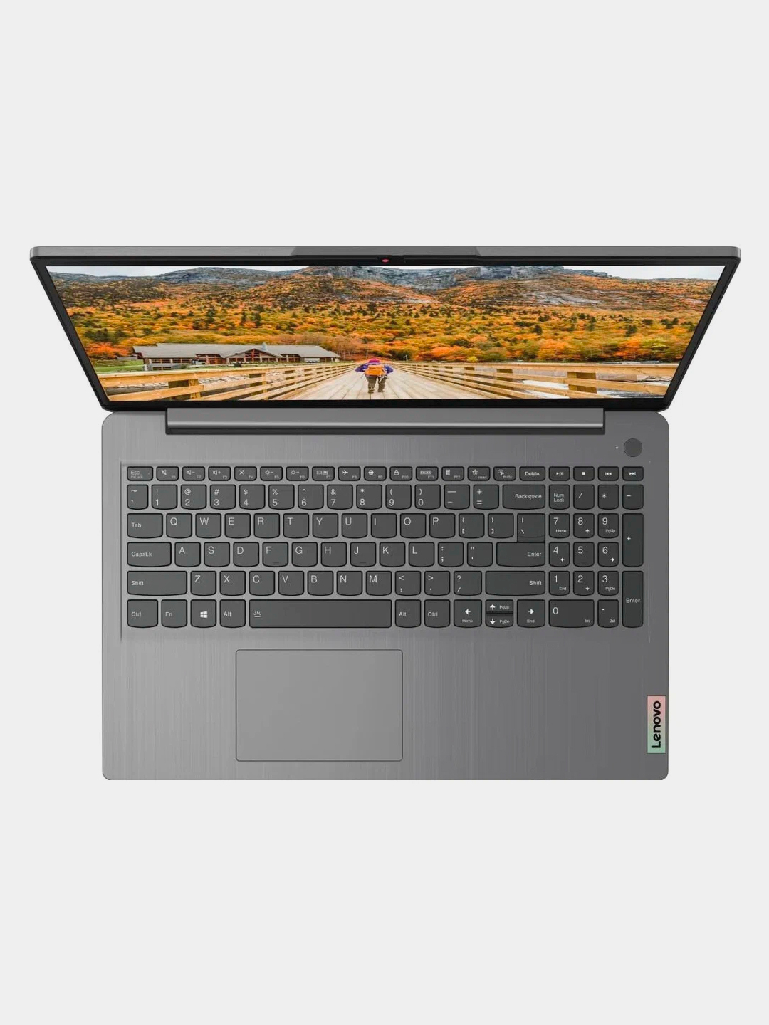 Ноутбук Lenovo IdeaPad 3 15ITL6 (82H800GPRK) / i7-1165G7 / 8GB / SSD 256GB / 15.6", серый
