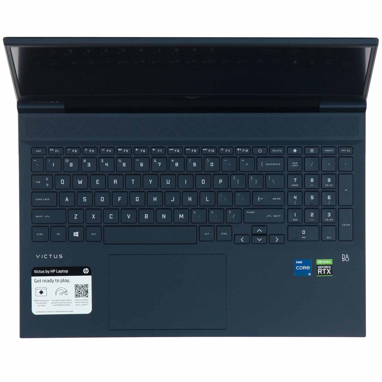 Ноутбук HP Victus 16-d1074ci (6X7Q8EA) / i5-12500H / 16GB / SSD 512GB / RTX3060 6GB / 16.1", серый