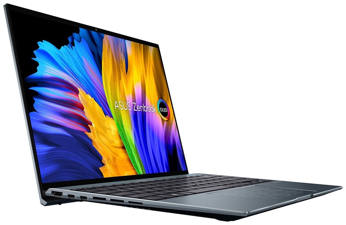 Ноутбук Asus Zenbook 14 Flip OLED UP5401ZA-KN012W (90NB0XL1-M002C0) / i5-12500H / 8GB / SSD 512GB / Windows 11 Home / 360° Thouch 14", серый