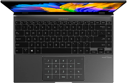 Ноутбук Asus Zenbook 14 Flip OLED UP5401ZA-KN012W (90NB0XL1-M002C0) / i5-12500H / 8GB / SSD 512GB / Windows 11 Home / 360° Thouch 14", серый