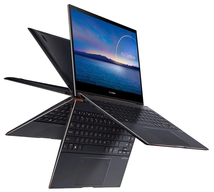 Ноутбук ASUS ZenBook Flip S UX371EA / i7-1165G7 / 16GB / SSD 1024GB / Windows 10 / 13.3", черный