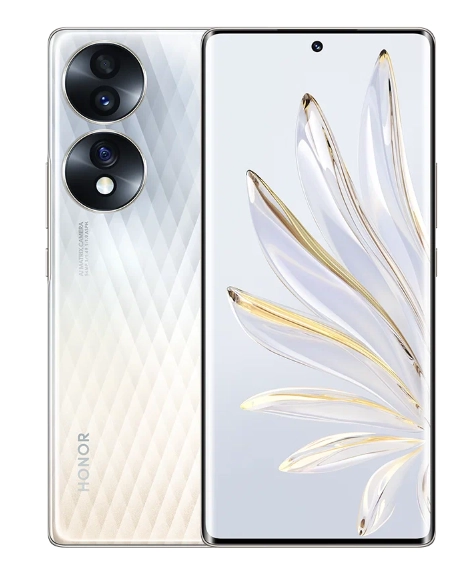 Смартфон Honor 70 5G 8/256GB, серебристый
