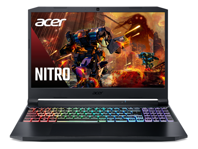 Ноутбук Acer Nitro 5 AN515-57-921P_P (UN.QEUSD.001) / i9-11900H / 16GB / SSD 512GB / RTX3060 6GB / Windows 11 Home / 15.6", черный