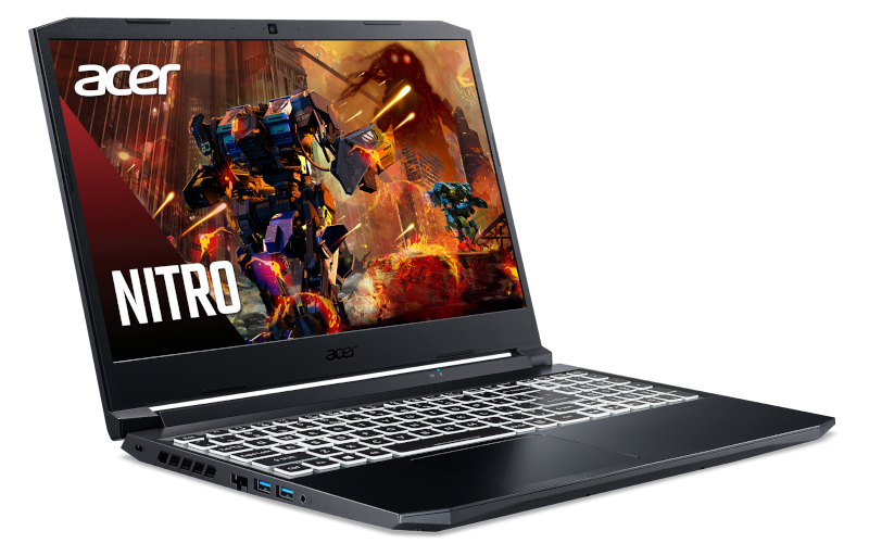 Ноутбук Acer Nitro 5 AN515-57-921P_P (UN.QEUSD.001) / i9-11900H / 16GB / SSD 512GB / RTX3060 6GB / Windows 11 Home / 15.6", черный