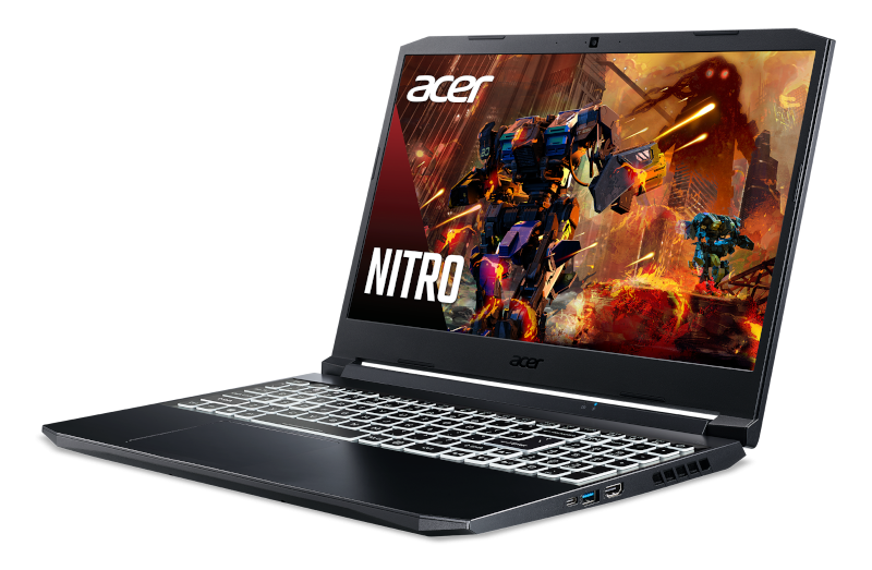 Ноутбук Acer Nitro 5 AN515-57-921P_P (UN.QEUSD.001) / i9-11900H / 16GB / SSD 512GB / RTX3060 6GB / Windows 11 Home / 15.6", черный