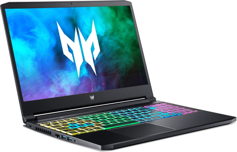 Ноутбук Acer Predator Triton 300 PT315-53 (NH.QDQER.004) / i5-11400H / 8GB / SSD 512GB / RTX3060 6GB / 15.6", черный