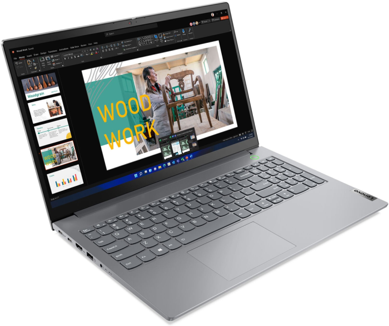 Ноутбук Lenovo ThinkBook 15 G4 IAP (21DJ005XRU) / i7-1260P / 16GB / SSD 512GB / 15.6", серый