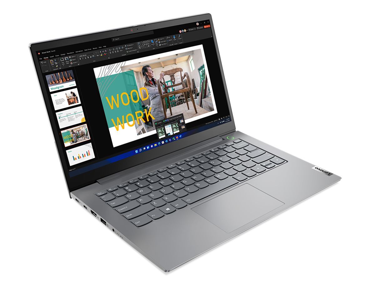 Ноутбук Lenovo ThinkBook 14 G4 IAP (21DH001ARU) / i5 1235U / 16GB / SSD 512GB / 14", серый