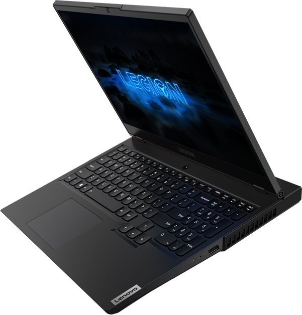 Ноутбук Lenovo Legion 5 15IMH6 (82NL000CRK) / i5-10500H / 16GB / SSD 512GB / RTX3050 Ti 4GB / 15.6", черный