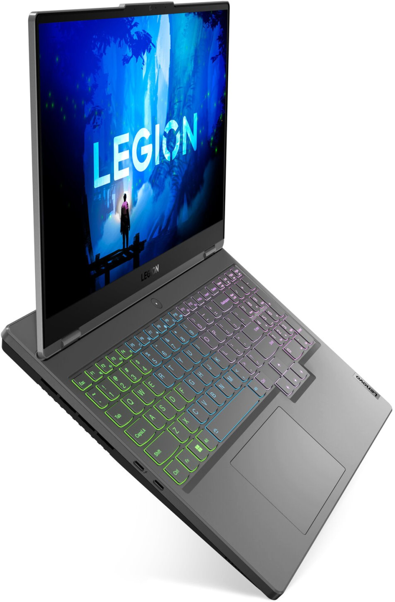 Ноутбук Lenovo Legion 5 15IAH7 (82RC002WRK) / i5-12500H / 8GB / SSD 256GB / RTX3050Ti 4GB / 15.6", серый