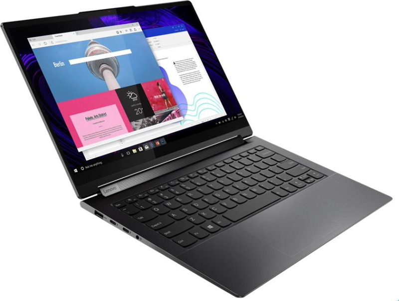 Ноутбук Lenovo Yoga 9 14ITL5 (82BG00FCRU) / i7-1185G7 / 16GB / SSD 512GB / Windows 10 / 14", черный
