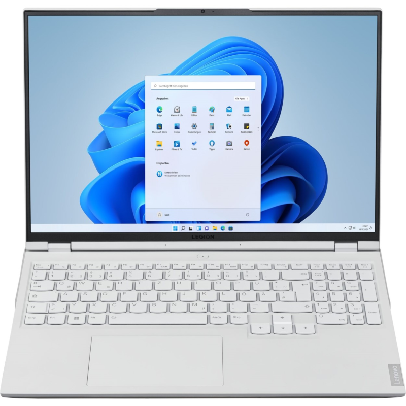 Ноутбук Lenovo Legion 5 Pro 16IAH7H (82RF0034RK) / i7-12700H / 16GB / SSD 1TB / RTX3060 6GB / 16", белый