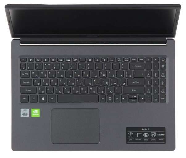 Ноутбук Acer Aspire 3 A315-57G / i5-1035G1 / 8GB / SSD 256GB / MX330 2GB, серый