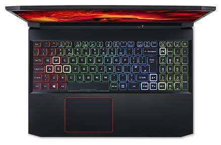 Ноутбук Acer Nitro 5 AN515-55 / i5-10300H / 32GB / SSD 256 / HDD 1TB / GTX1650 Ti 4GB, черный