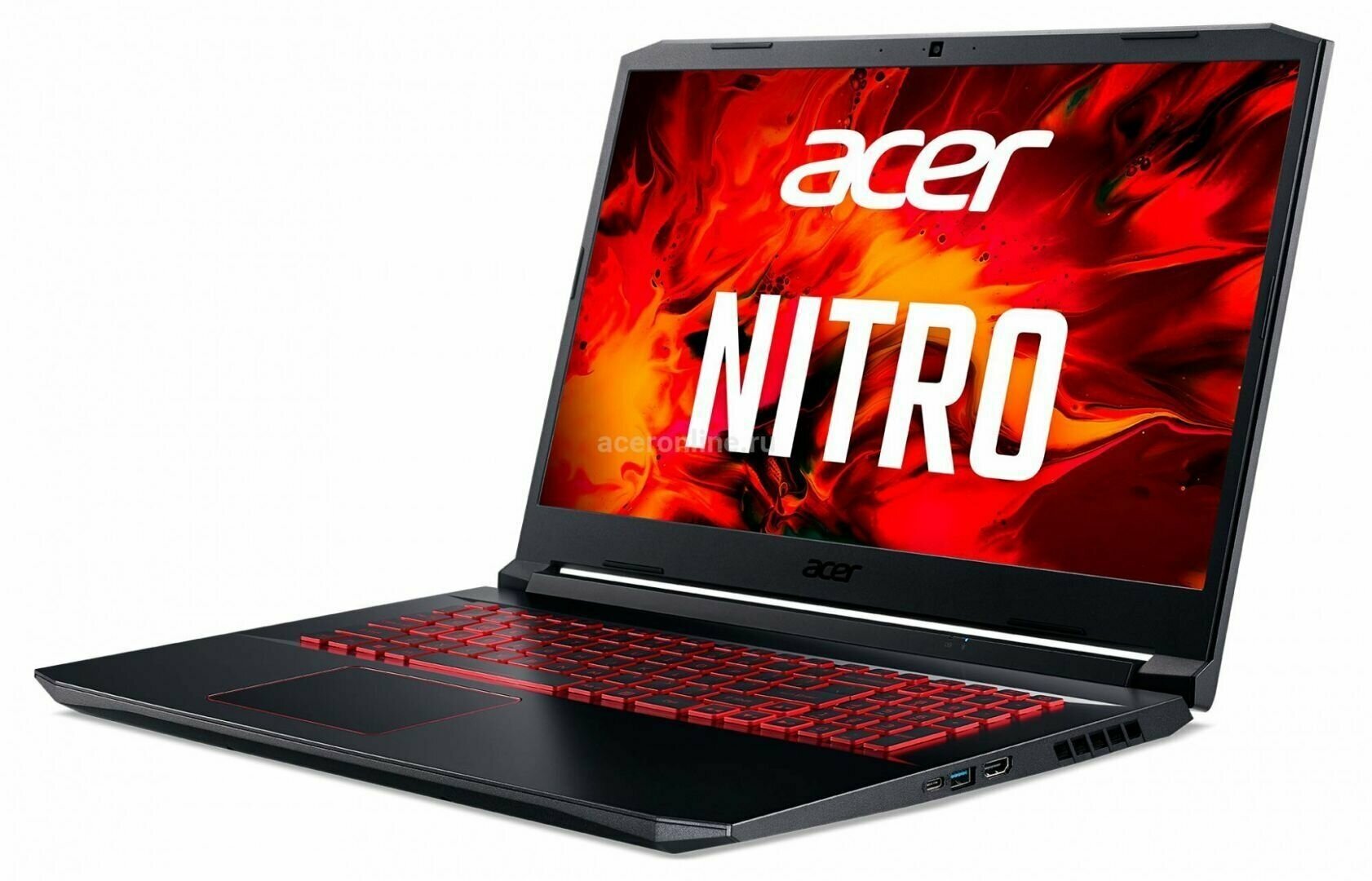 Ноутбук Acer Nitro 5 AN515-55 / i5-10300H / 8GB / SSD 256GB / GTX1650 4GB / 15.6", черный