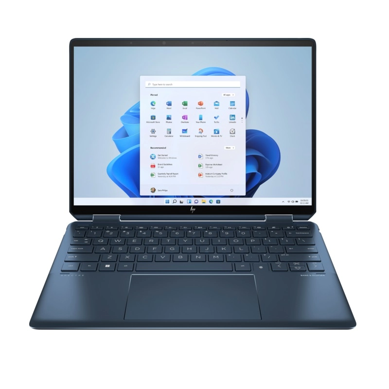 Ноутбук HP Spectre x360 14-ef0002ci (6G6M6EA) / i7-1255U / 16GB / SSD 1TB / Touch 360° / Windows 11 Home / 13.5", синий
