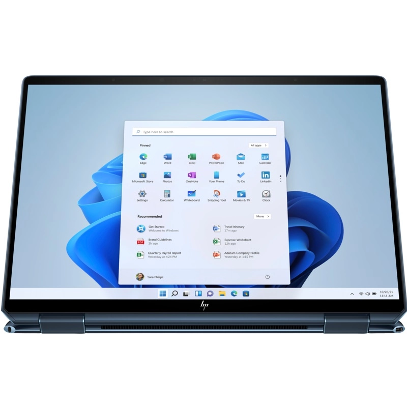 Ноутбук HP Spectre x360 14-ef0002ci (6G6M6EA) / i7-1255U / 16GB / SSD 1TB / Touch 360° / Windows 11 Home / 13.5", синий