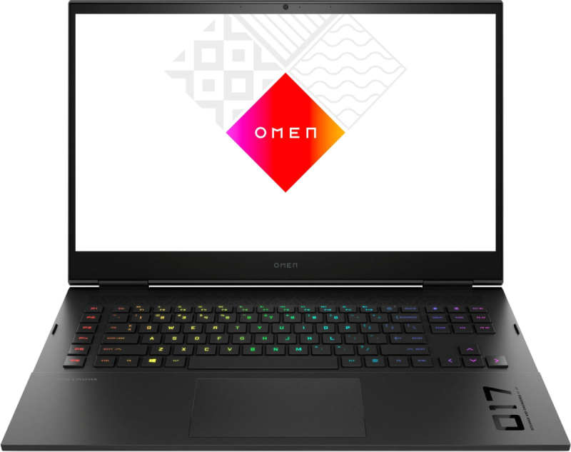 Ноутбук HP OMEN 17-ck0068ur (640C8EA) / i9-11900H / 32GB / SSD 1TB / RTX3080 16GB / Windows 11 Home / 17.3", черный