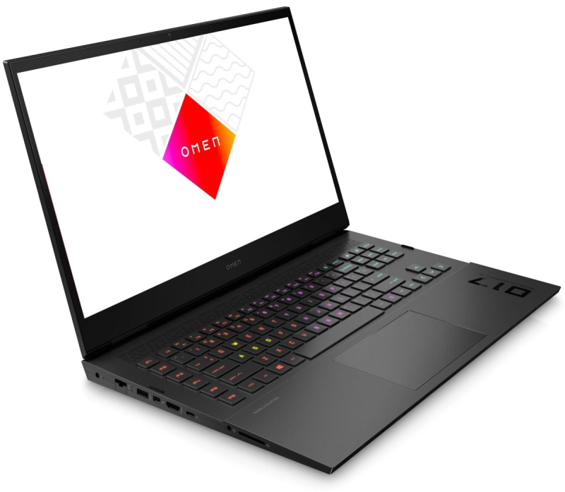 Ноутбук HP OMEN 17-ck0068ur (640C8EA) / i9-11900H / 32GB / SSD 1TB / RTX3080 16GB / Windows 11 Home / 17.3", черный